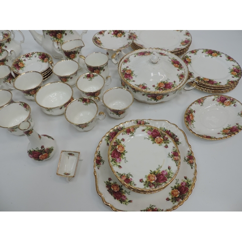 154 - Quantity of Royal Albert 'Old Country Roses' - Approximately 60 Pieces