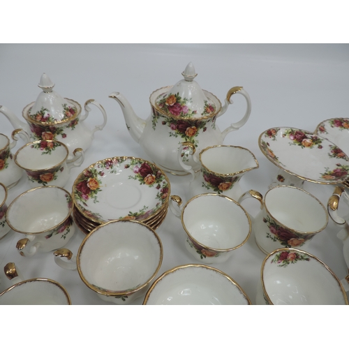 154 - Quantity of Royal Albert 'Old Country Roses' - Approximately 60 Pieces