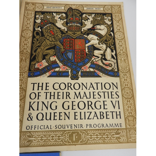 156 - Boxed Leather Bound Copy of the Order of Service for the Coronation of Elizabeth II and Other Epheme... 