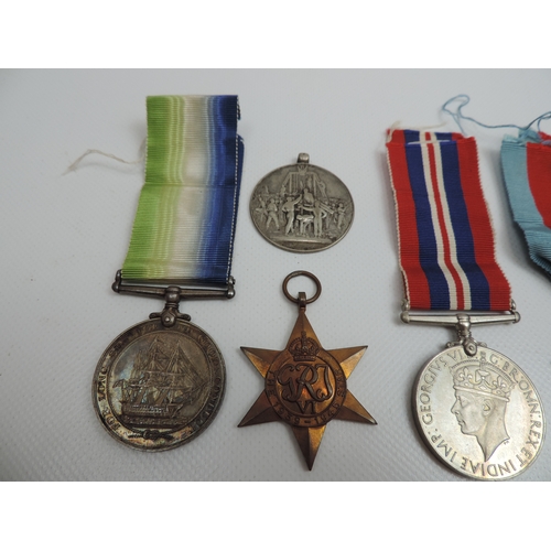 186 - Medals - A F Adams HMS Cardiff