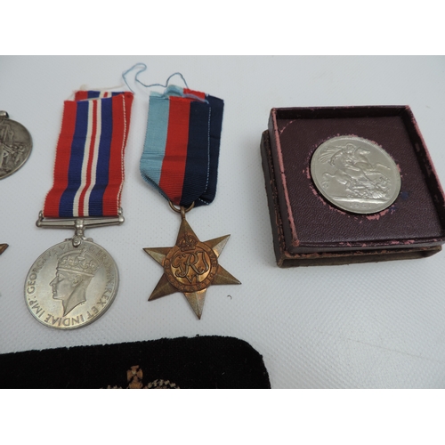 186 - Medals - A F Adams HMS Cardiff