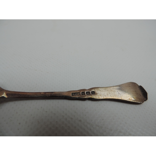 194 - Cased Set of 6x Birmingham Silver Spoons