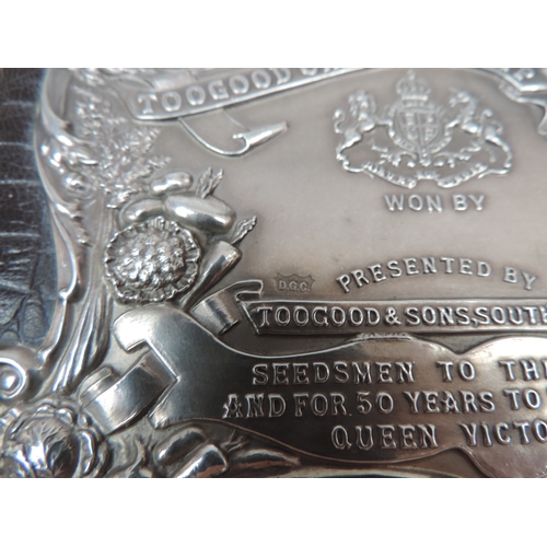 110 - 'Toogood Championship Shield' Silver Plaque - Hallmarked Birmingham 1907