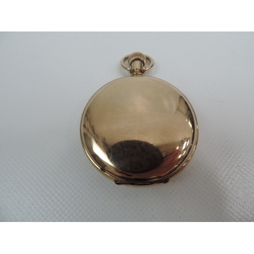 237 - Full Hunter Elgin Pocket Watch in Keystone Case - Working Order