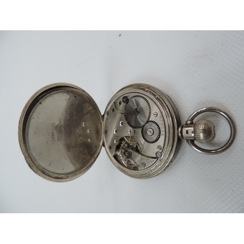 191 - Birmingham Silver Cased Pocket Watch - Imperial Chemical Industries Presented for 25yrs Service - 19... 