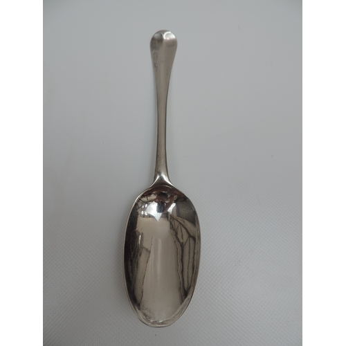 270 - A Pair of Mid 18th Century Hanoverian Pattern Silver Tablespoons