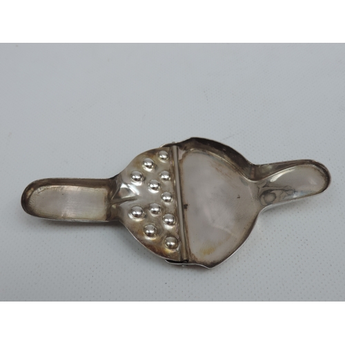 245 - An Antique Chinese Lemon Squeezer with Foliate Motif to the Handle - Hallmarked 'Tacking Sterling Ho... 