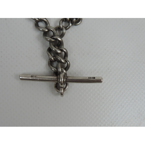 285 - Silver Albert Watch Chain