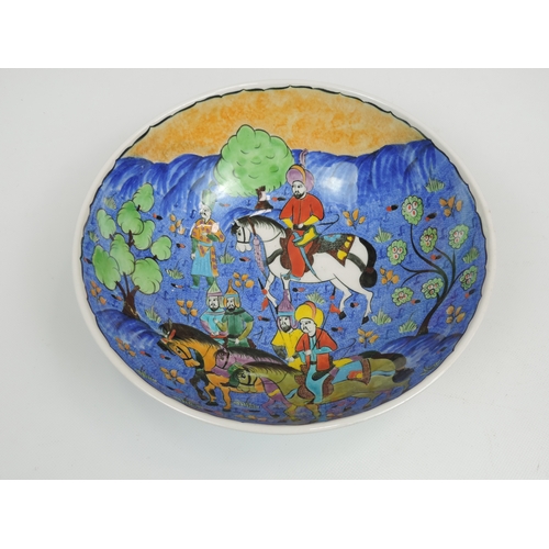 124 - Turkish Bowl and Imari Plate - Damaged