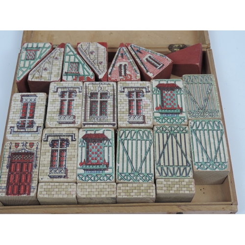 125 - French Children's Building Block Set