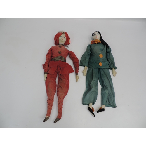 545 - Pair of 1930's Indian Dolls