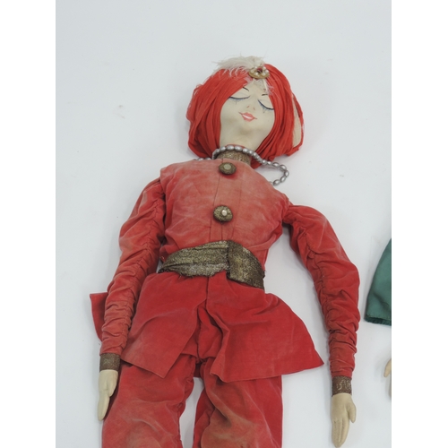 545 - Pair of 1930's Indian Dolls