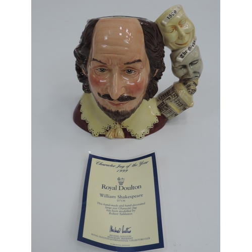 164 - Royal Doulton Character Jug - William Shakespeare