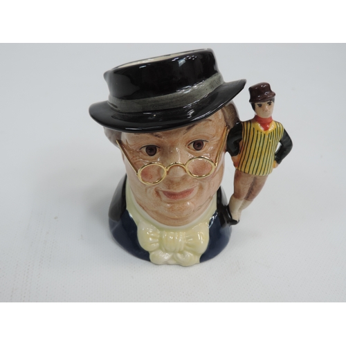 140 - 2x Royal Doulton Character Jugs - Mr Pickwick and Charles Dickens