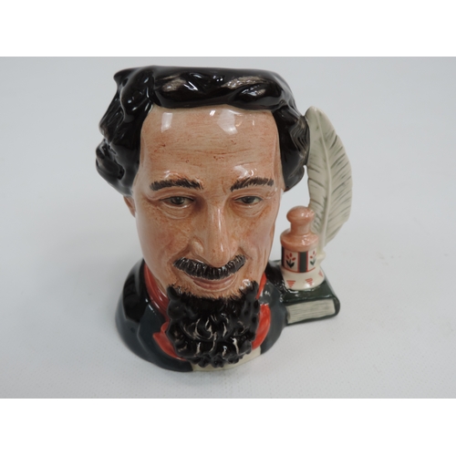 140 - 2x Royal Doulton Character Jugs - Mr Pickwick and Charles Dickens