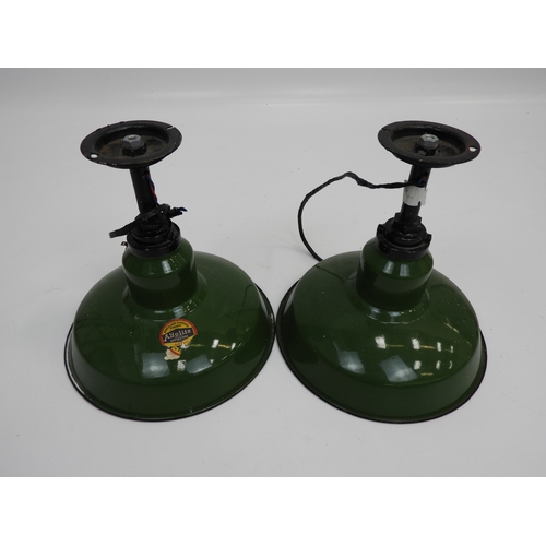 173 - Pair of Vintage Abolite Lamps