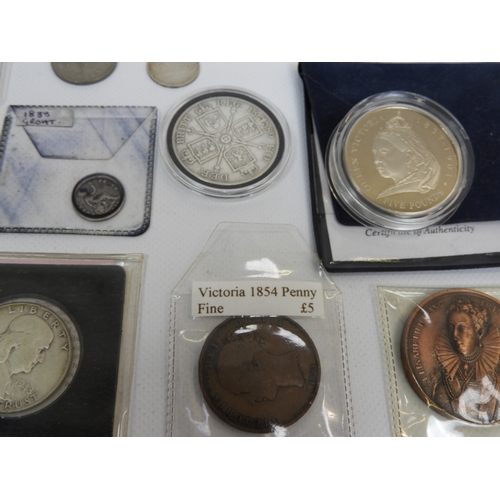 265 - Quantity of Victorian Silver & Coins