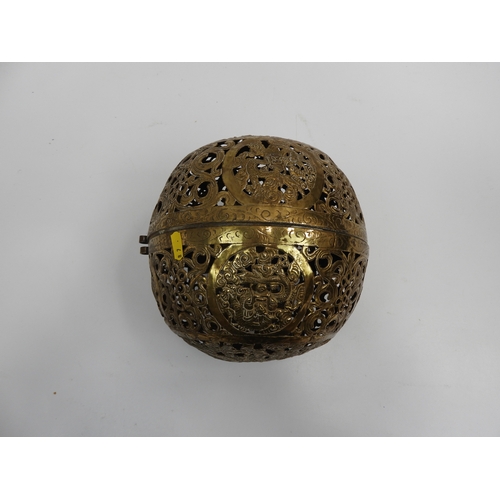 468 - 19th Century Brass Incense Burner