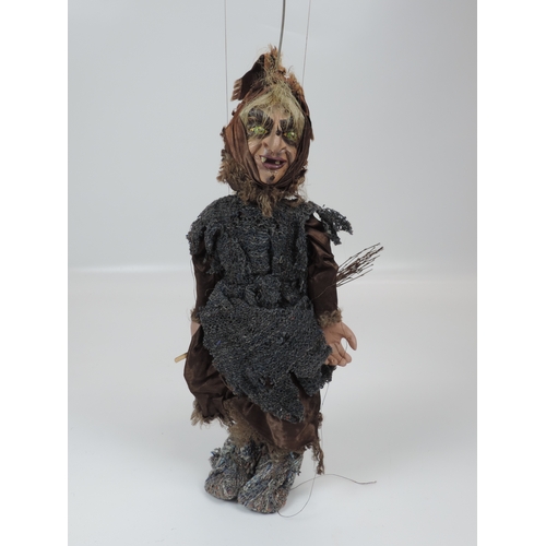 102 - Vintage Czech Marionettes Witches