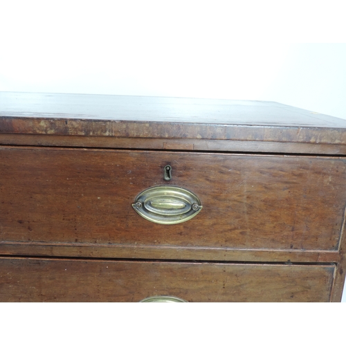 601 - Victorian Mahogany Two over Three Chest of Drawers