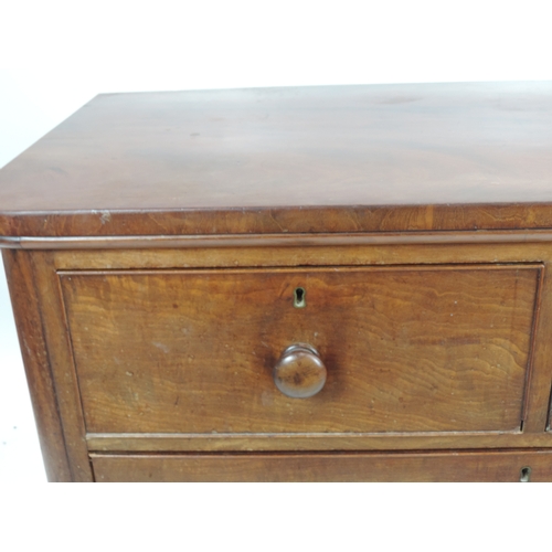 279 - Victorian Mahogany Two over Two Chest of Drawers