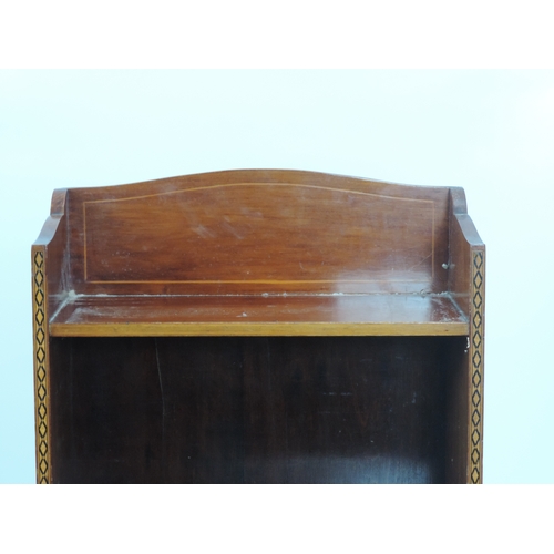 236 - Edwardian Inlaid Mahogany Bookshelves