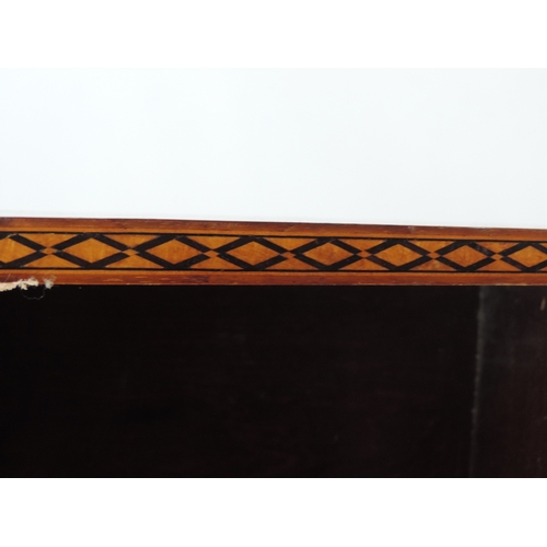 236 - Edwardian Inlaid Mahogany Bookshelves