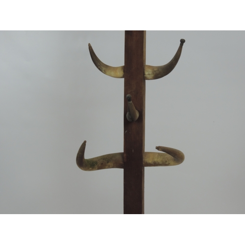 437 - Cow Horn Coat Stand