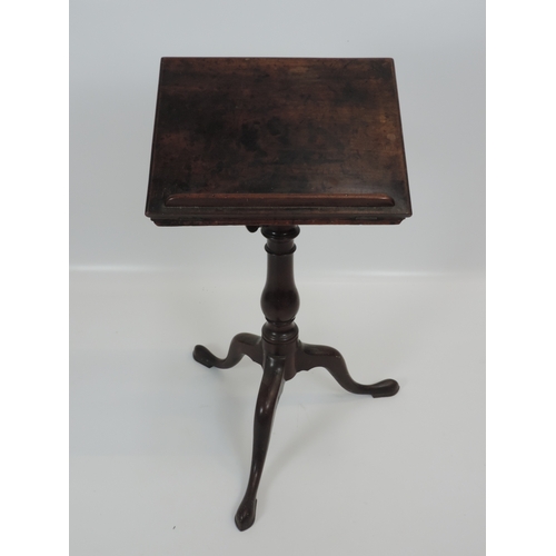 33 - 19th Century Mahogany Folio Stand