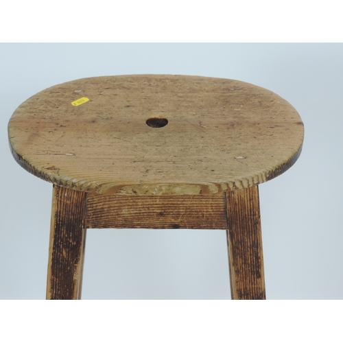 230 - Victorian Pine Stool