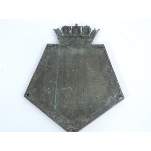 263 - Brass Plaque 'Ceres'