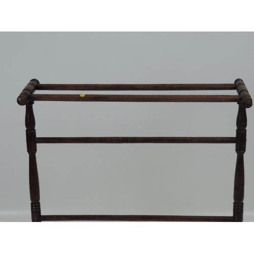 468 - Victorian Beech Towel Rail