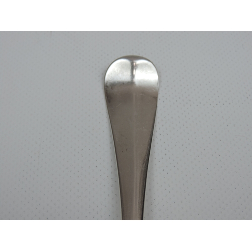 37 - A GI Silver Table Spoon - Hanoverian Pattern with Pointed Drop initialled to the Terminal Underside ... 