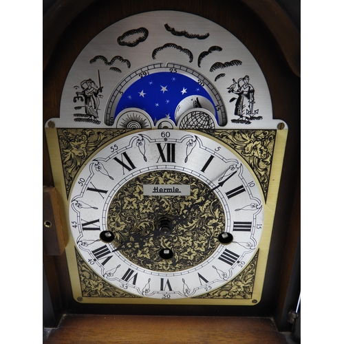 435 - Moon Phase Hermle Mantel Clock