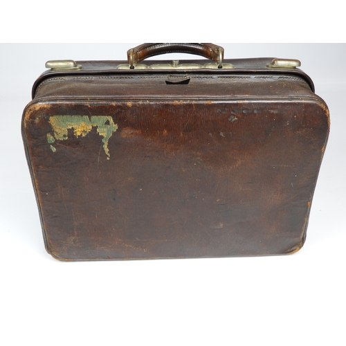 592 - Leather Travelling Case