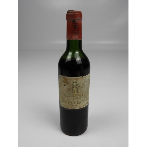 149 - Half Bottle 1965 Chateau Le Tour