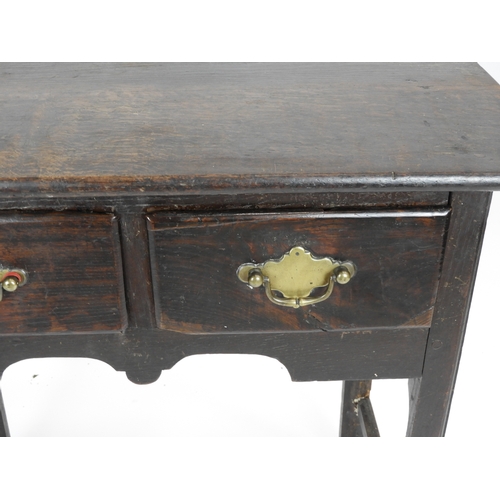 427 - 19th Century Oak Table with Two Drawers under