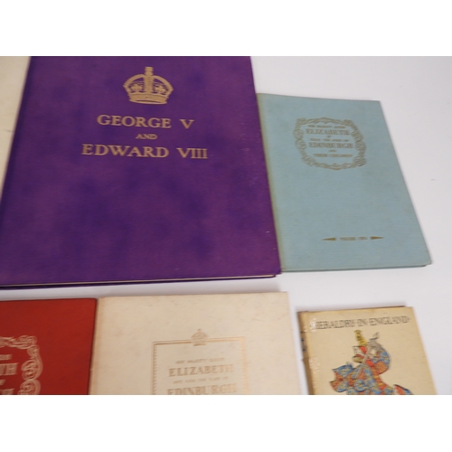 162 - Royalty Books - To include a Volume on George V and Edward VIII