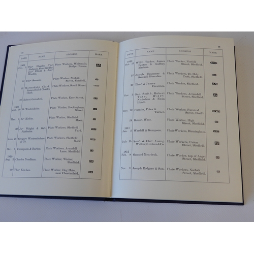 611 - Silver Book: Sheffield Assay Office Register, A Copy of the Register of the Persons Concerned in the... 