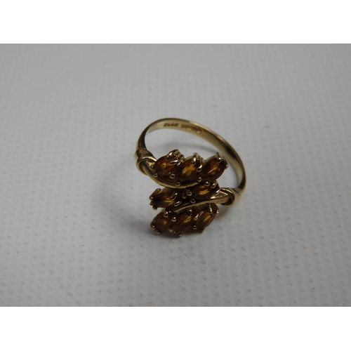 305 - 9ct Yellow Gold Citrine Ring