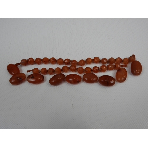 15 - Carnelian Beads for Restringing