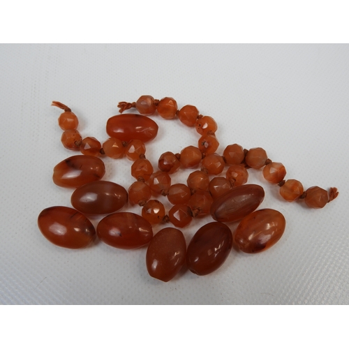 15 - Carnelian Beads for Restringing