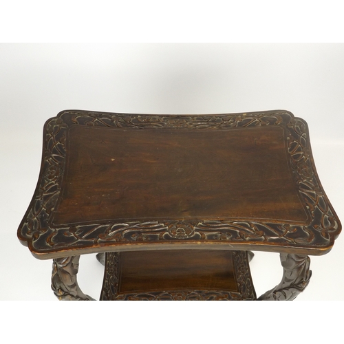 6 - Small Carved Table