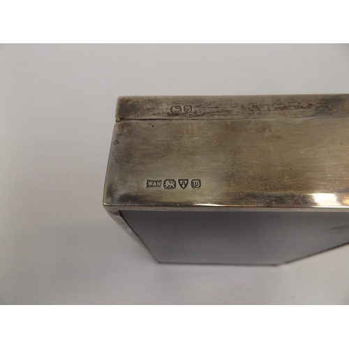 8 - Art Deco Chester Silver Cigarette Box