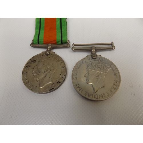 60 - WWI Medals Awarded to Pvt. C. H. King & Various WWII Medals