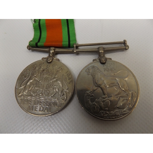 60 - WWI Medals Awarded to Pvt. C. H. King & Various WWII Medals