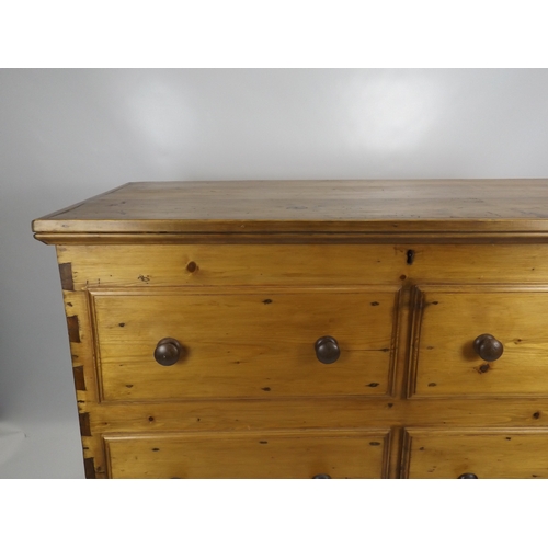 5 - Pine Mule Chest with Two Drawers