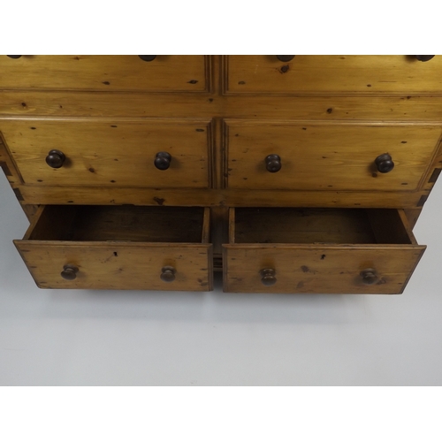 5 - Pine Mule Chest with Two Drawers