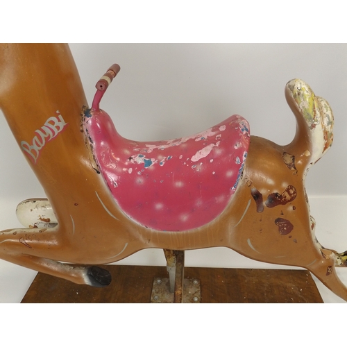 467 - Mounted Vintage Fairground Ride - Bambi - 54