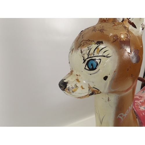 467 - Mounted Vintage Fairground Ride - Bambi - 54